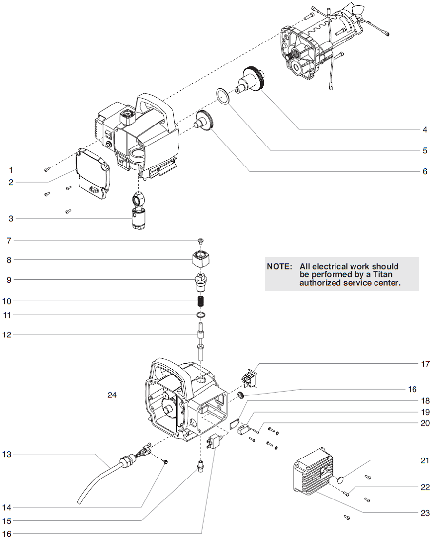 Advantage 400 Gear Box Assembly Parts